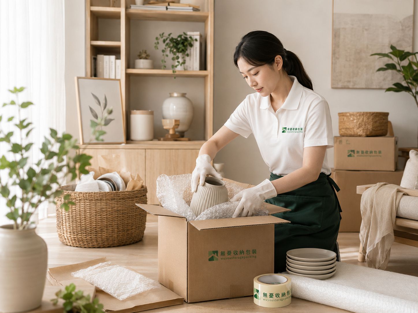無憂收納包裝整理收納與新居歸位